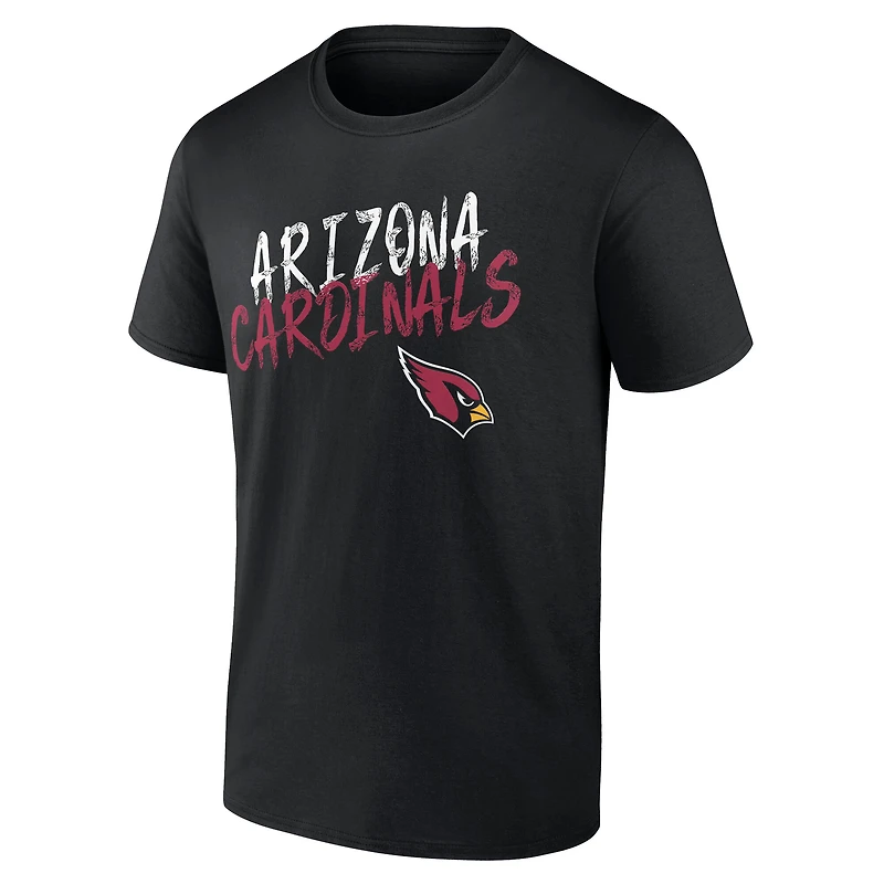 Men's Black Arizona Cardinals Hustle T-Shirt