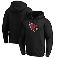 Sweat à capuche ajusté avec logo principal des Cardinals de l'Arizona pour hommes, noir