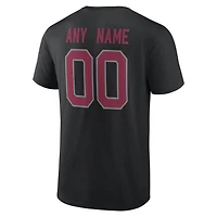 T-shirt gris authentique pour homme des Cardinals de l'Arizona, personnalisé avec nom et numéro.