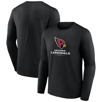 Men's Arizona Cardinals Team Lockup Long Sleeve T-Shirt