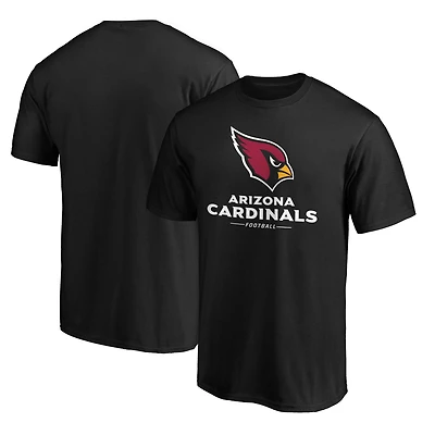 Men's  Black Arizona Cardinals Team Lockup T-Shirt