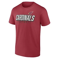 Men's Cardinal/Black Arizona Cardinals Player Pack T-Shirt Combo Set