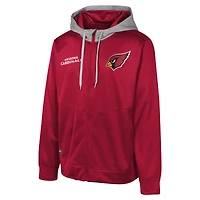 Veste à capuche entièrement zippée Cardinal Arizona Cardinals Replay Fashion Graphic pour hommes