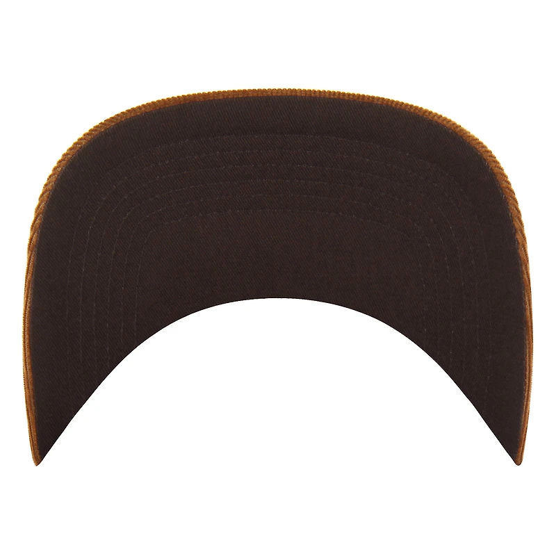 Casquette Carhartt x '47 pour homme, couleur naturelle/marron, Arizona Cardinals, modèle Relaxed Hitch, ajustable.