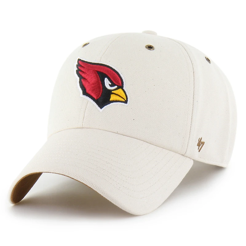Casquette ajustable Carhartt x '47 Natural Arizona Cardinals Undyed Clean Up pour homme