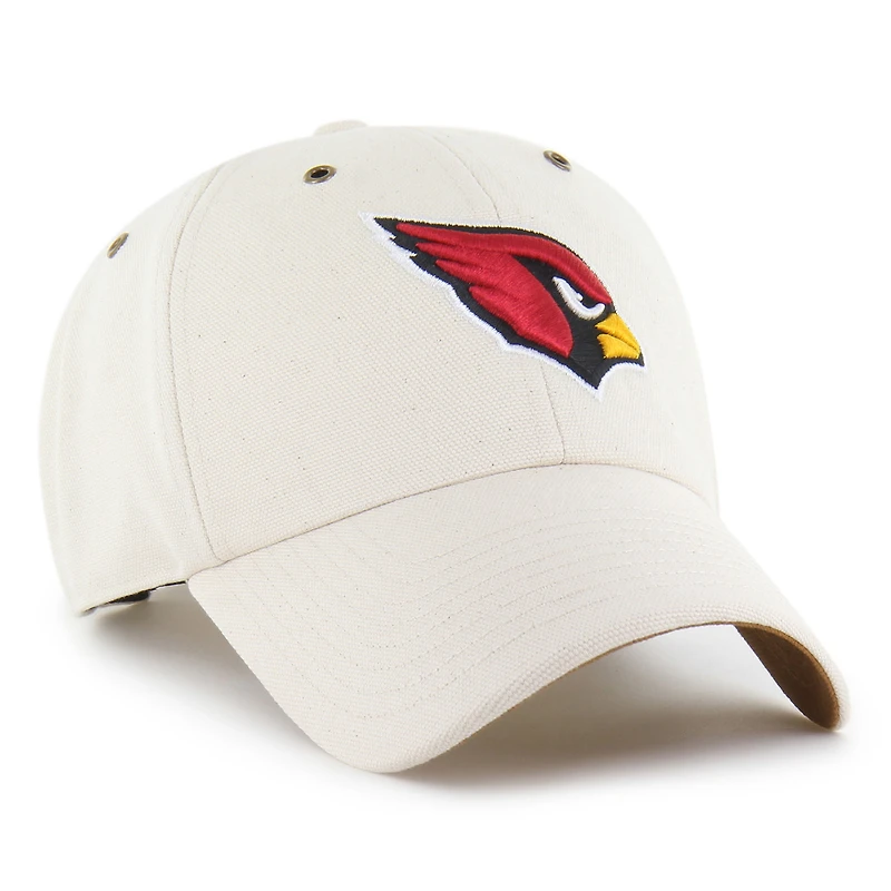 Casquette ajustable Carhartt x '47 Natural Arizona Cardinals Undyed Clean Up pour homme