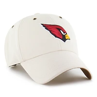 Casquette ajustable Carhartt x '47 Natural Arizona Cardinals Undyed Clean Up pour homme