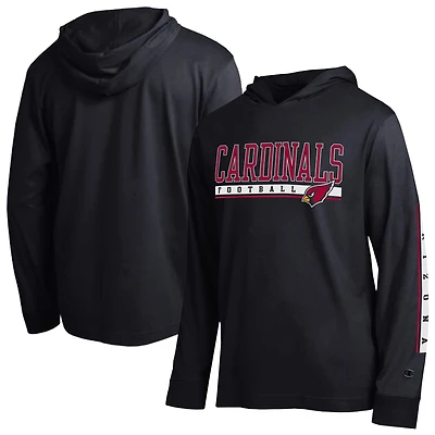 Men's Champion Black Arizona Cardinals All Star Hooded T-Shirt