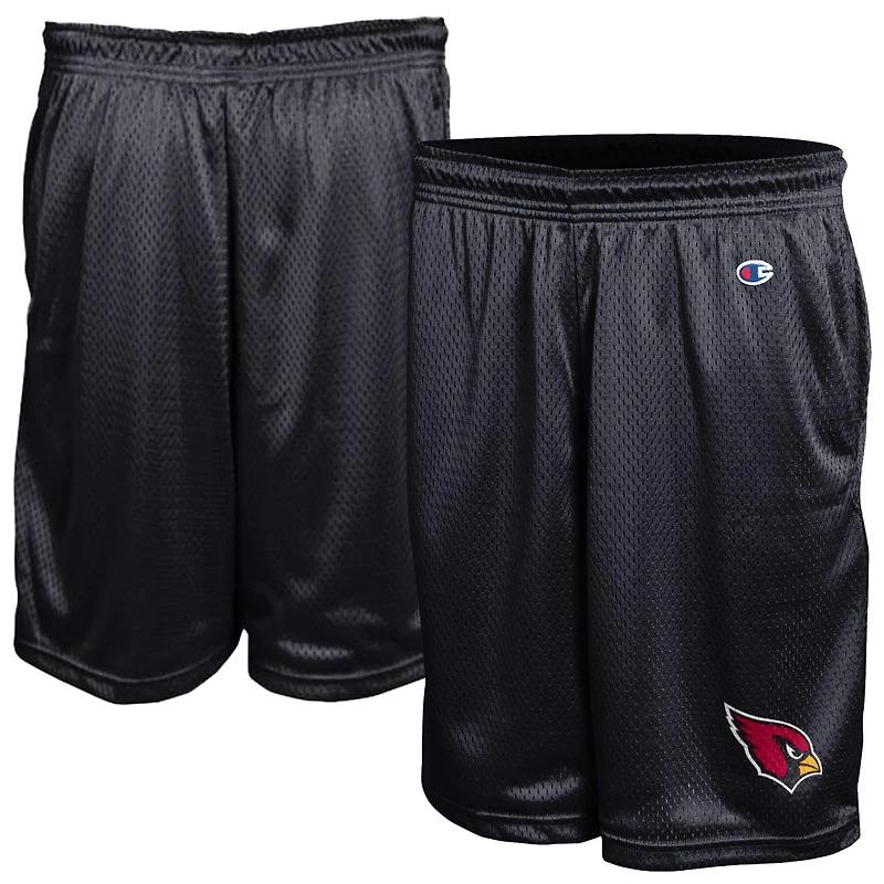 Men's Champion Black Arizona Cardinals Classic Mesh Shorts