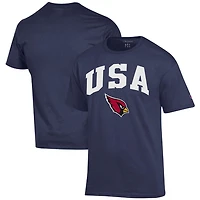 Men's Champion Navy Arizona Cardinals Americana T-Shirt