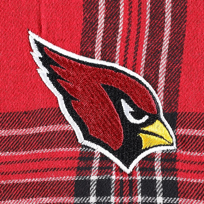 Concepts Sport Cardinal/Noir Arizona Cardinals Badge Haut et pantalon Ensemble de nuit