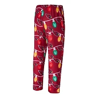 Ensemble haut à manches longues et pantalon en tricot raglan Garland des Cardinals de l'Arizona pour homme Concepts Sport