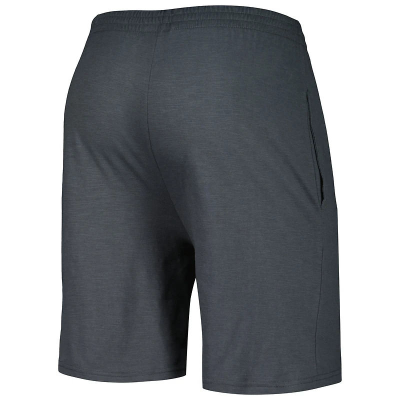 Ensemble de nuit T-shirt et short Downfield Arizona Cardinals Concepts Sport pour homme, anthracite/blanc
