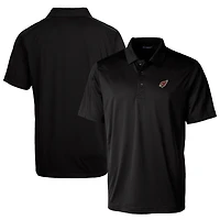 Polo extensible texturé Prospect pour homme Cutter & Buck, noir, des Cardinals de l'Arizona, grande taille