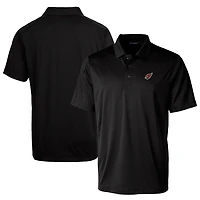 Polo extensible texturé Prospect pour homme Cutter & Buck, noir, des Cardinals de l'Arizona