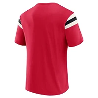 T-shirt à rayures manches de football AZCARD V110122 TEEMENSCR #1