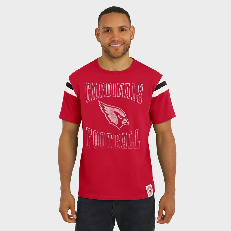 T-shirt à rayures manches de football AZCARD V110122 TEEMENSCR #1