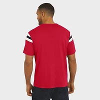 T-shirt à rayures manches de football AZCARD V110122 TEEMENSCR #1