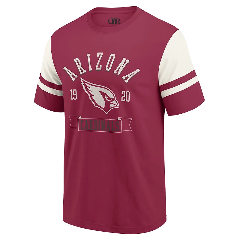 T-shirt de football américain Darius Rucker pour homme, collection Fanatics, Cardinal des Arizona Cardinals