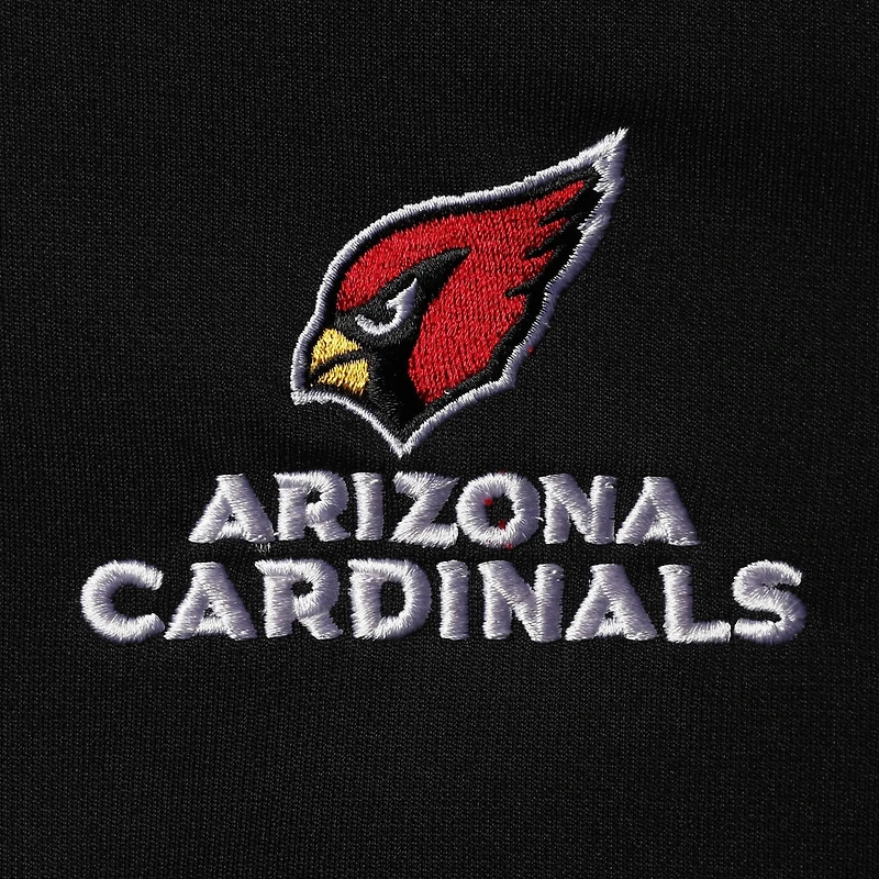 Chandail à capuchon en molleton entièrement zippé Dunbrooke Camo Arizona Cardinals Decoy Tech pour hommes, noir/Realtree