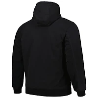 Men's Dunbrooke Black Arizona Cardinals Big & Tall Dakota Canvas Hoodie Full-Zip Jacket