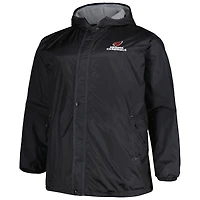 Dunbrooke Noir Arizona Cardinals Big & Tall Legacy Stadium Veste entièrement zippée pour homme