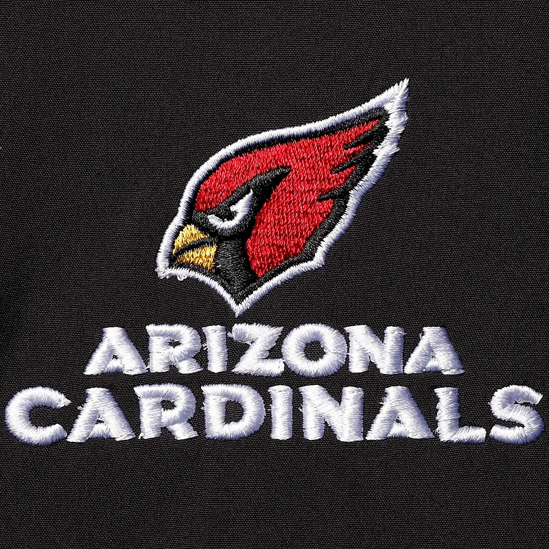 Men's Dunbrooke Black Arizona Cardinals Circle Archer Softshell Full-Zip Vest