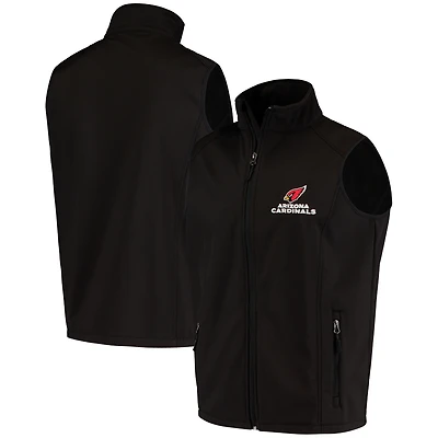 Gilet softshell zippé Dunbrooke noir Arizona Cardinals Circle Archer pour homme