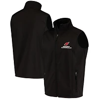 Gilet softshell zippé Dunbrooke noir Arizona Cardinals Circle Archer pour homme