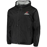 Dunbrooke Noir Arizona Cardinals Logo Legacy Stadium Veste entièrement zippée pour homme