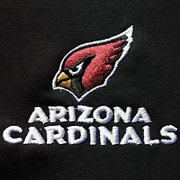Chandail à capuchon raglan trois mélanges Shag des Cardinals de l'Arizona Dunbrooke noir pour hommes