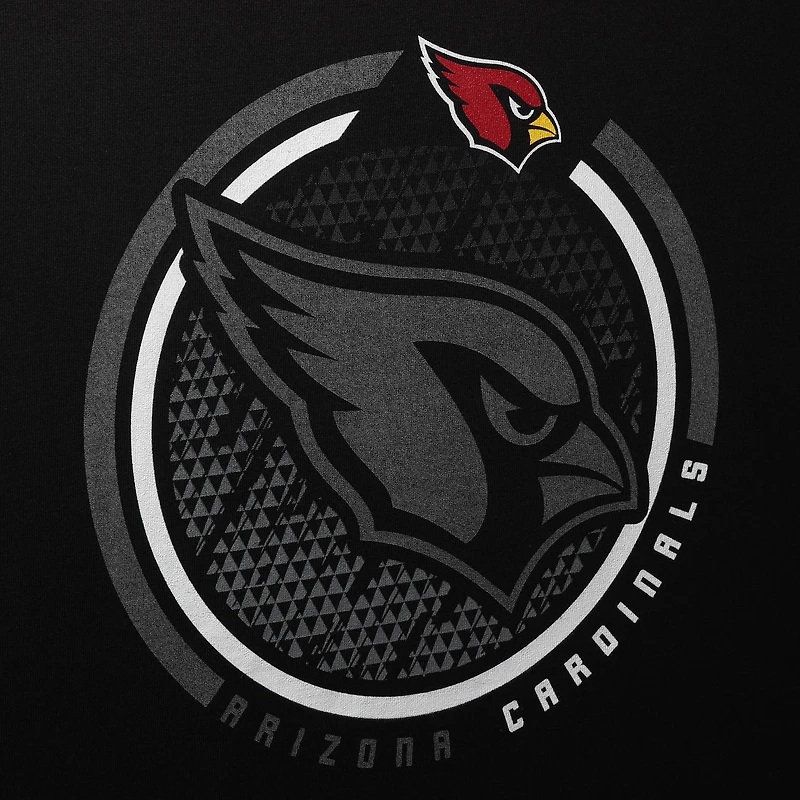 Men's Fanatics Black Arizona Cardinals Big & Tall Color Pop Long Sleeve T-Shirt