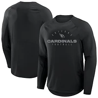 Men's Fanatics Black Arizona Cardinals Big & Tall Coverage Scheme Long Sleeve T-Shirt