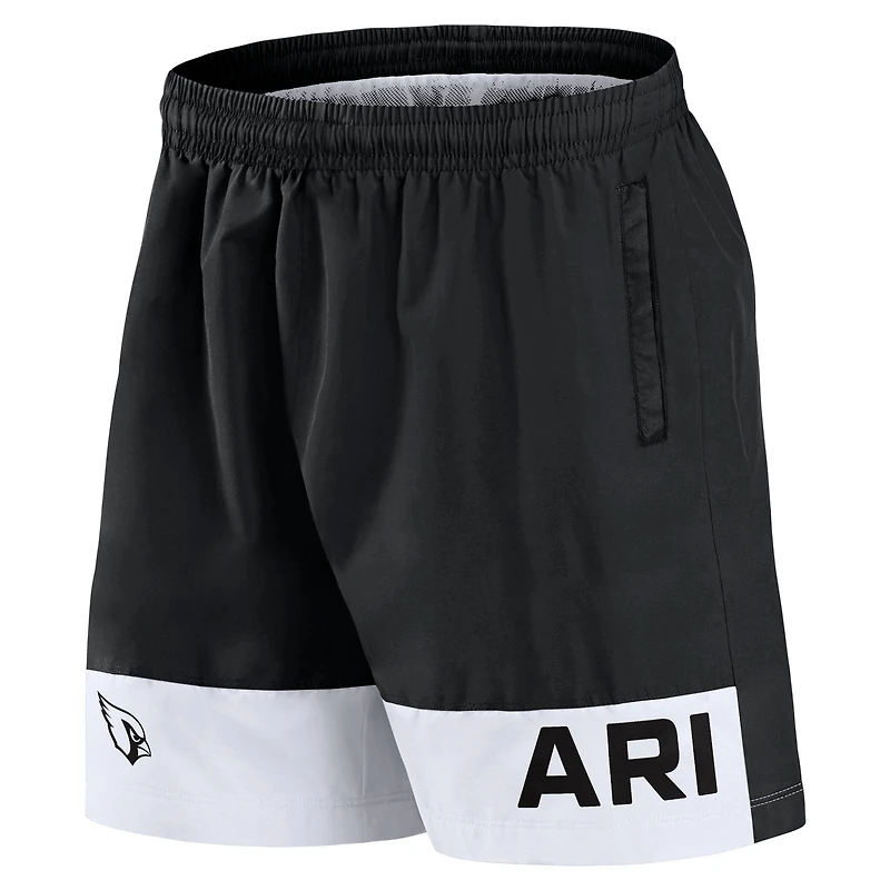 Men's Fanatics Black Arizona Cardinals Elements Shorts