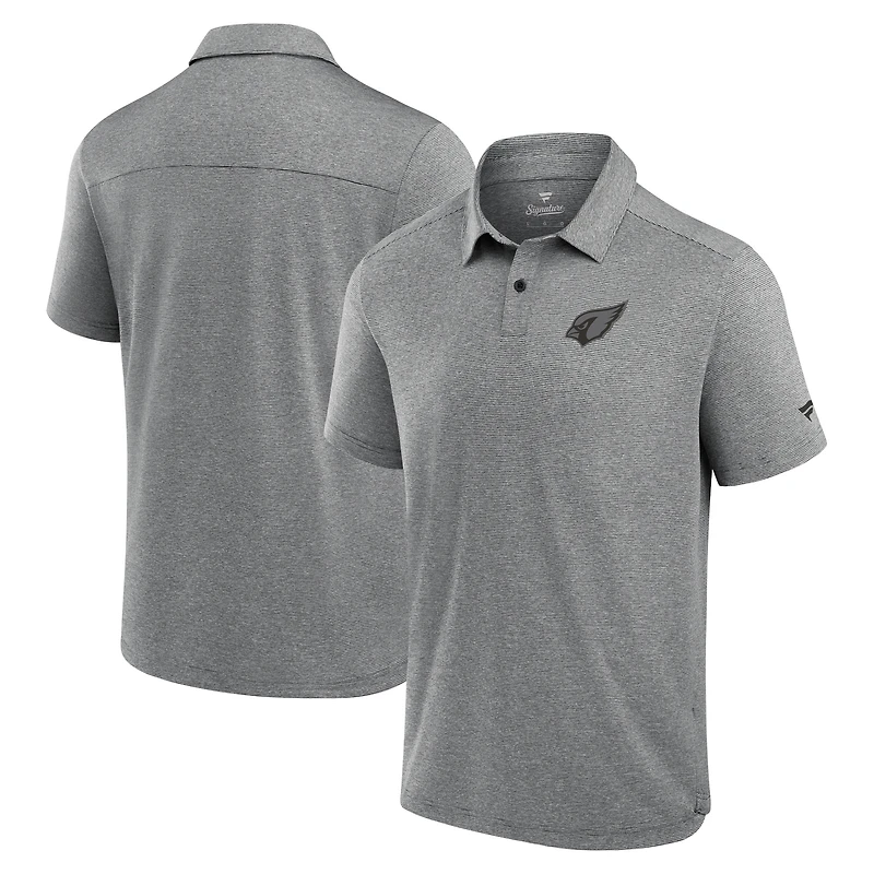 Polo technique noir Fanatics Front Office des Cardinals de l'Arizona pour homme