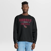 Sweat-shirt noir Fanatics pour homme, motif Powerful Throw Legacy des Cardinals de l'Arizona