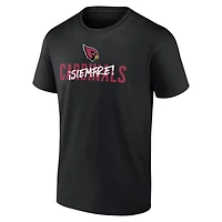 T-shirt noir Fanatics pour hommes des Cardinals de l'Arizona Siempre