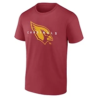 T-shirt coordonné Fanatics Cardinal Arizona Cardinals Big & Tall pour hommes