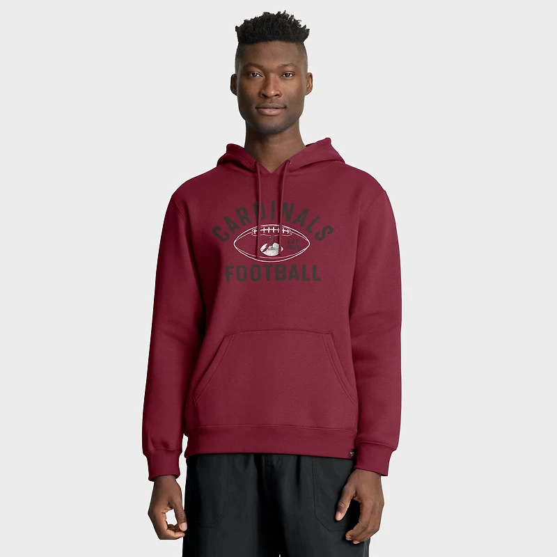 Men's Fanatics Cardinal Arizona Cardinals Fumblerooski Legacy Pullover Hoodie