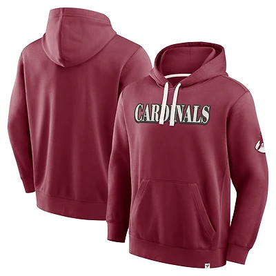 Sweat à capuche New Horizons Heritage pour homme, Fanatics Cardinal, Arizona Cardinals