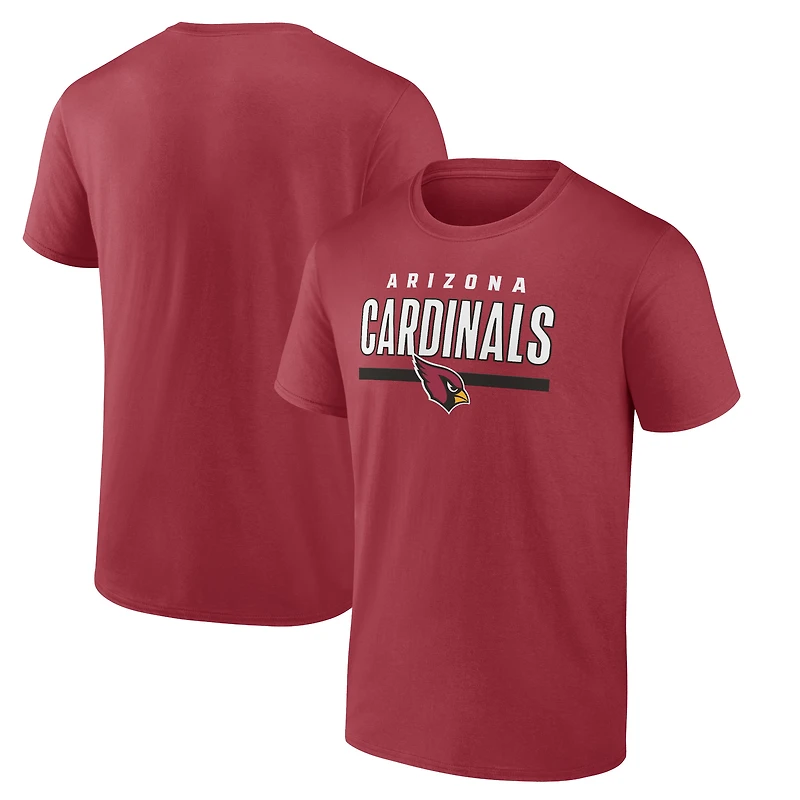 T-shirt vitesse et agilité Fanatics Cardinal Arizona Cardinals pour hommes