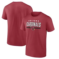 T-shirt vitesse et agilité Fanatics Cardinal Arizona Cardinals pour hommes