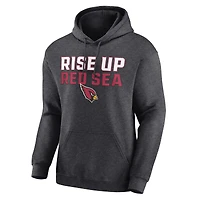 Sweat à capuche pour hommes Fanatics Charcoal Arizona Cardinals Victory Earned