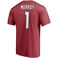 Men's Fanatics Kyler Murray Cardinal Arizona Cardinals Player Icon Name & Number T-Shirt