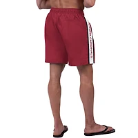 Short de bain G-III Sports by Carl Banks Cardinal Arizona Cardinals Streamline Volley pour hommes
