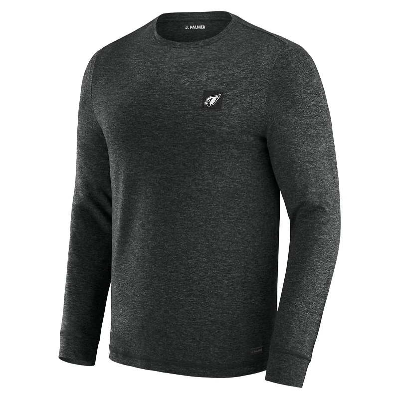 T-shirt à manches longues pour homme J. Palmer Black Arizona Cardinals Four Down