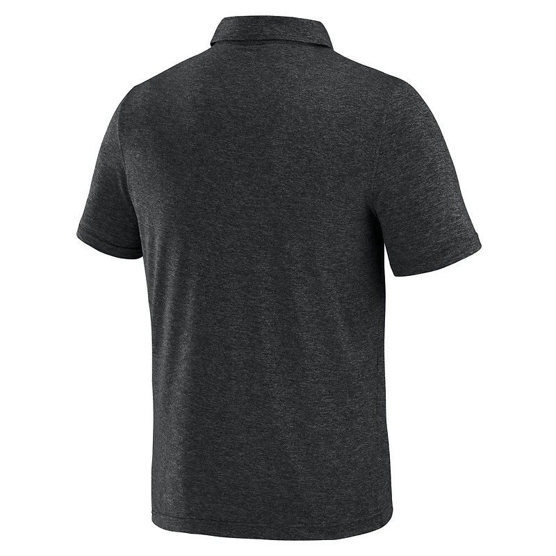 Polo noir à quatre points J. Palmer pour homme des Cardinals de l'Arizona