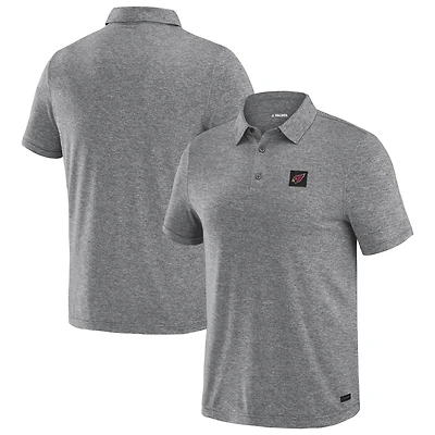 Polo noir à quatre points J. Palmer pour homme des Cardinals de l'Arizona