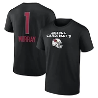 T-shirt noir pour homme Kyler Murray avec nom et numéro de l'équipe des Cardinals l'Arizona