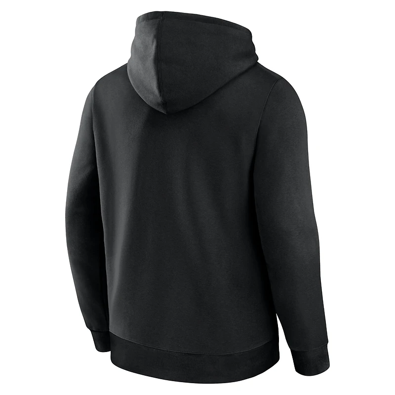 Men's Logo Athletic Black Arizona Cardinals Primary Hoodie
